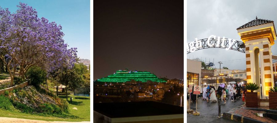 Parque Abu Kheya de la Montaña Verde de la Ciudad Alta