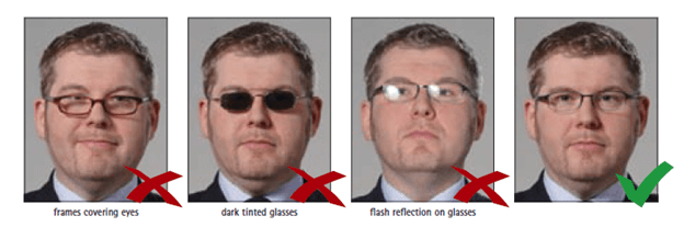 Saudi Arabia Visa Photo Requirements Avoid Visual Obstructions