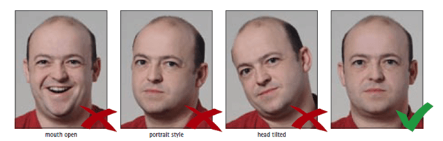 Saudi Arabia Visa Photo Requirements Facial Expression