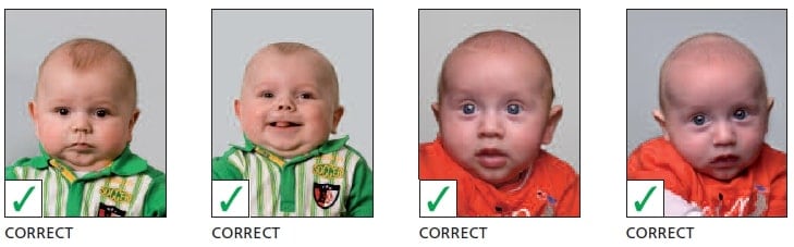 Saudi Arabia Visa Photo Requirements for Infants