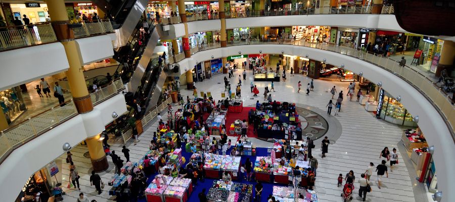 Visita el centro comercial Makkah