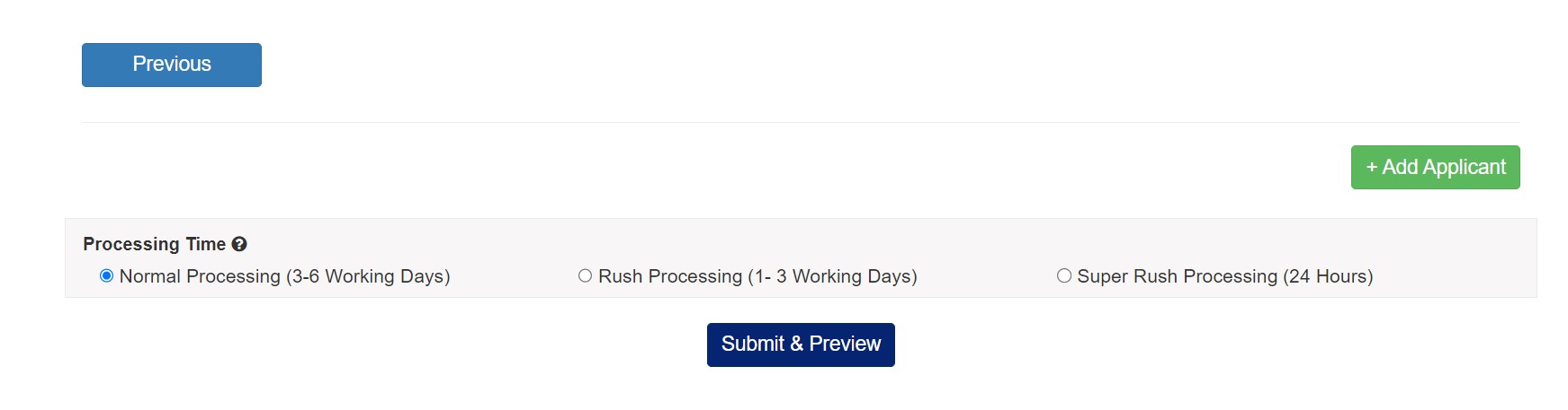 processing times for the Saudi Arabia eVisa